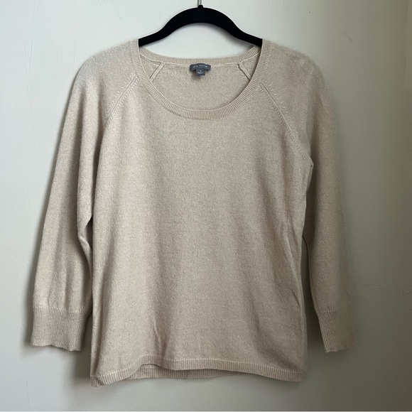 ann taylor 100% cashmere boatneck sweater - Picture 2 of 11